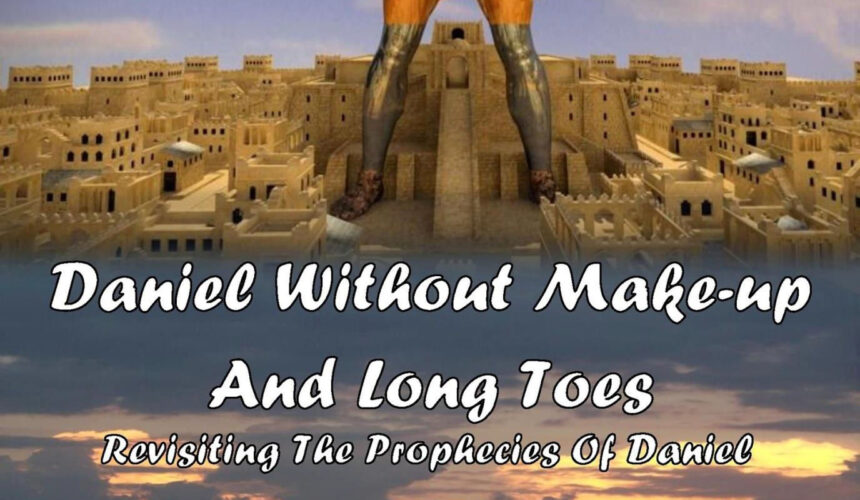 Daniel Without Make-up And Long Toes